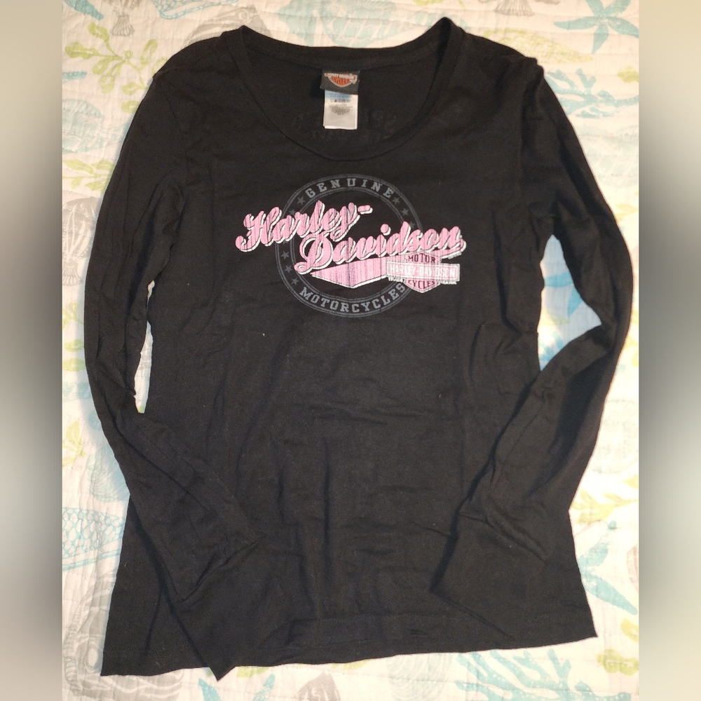 Womans long sleeve Harley Davidson t~shirt